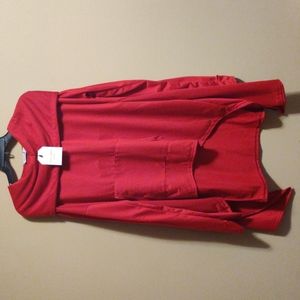 Cellabie Long Sleeve Hooded Hi Low Sweatshirt NWT